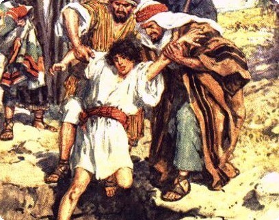 Joseph being sold to Egypt.  The loss of brotherhood. 